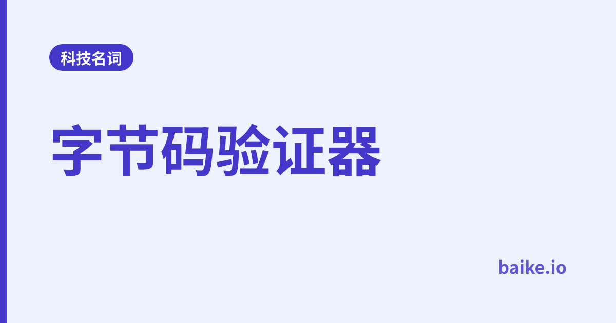 字节码验证器