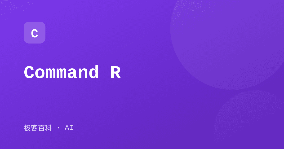 Command R