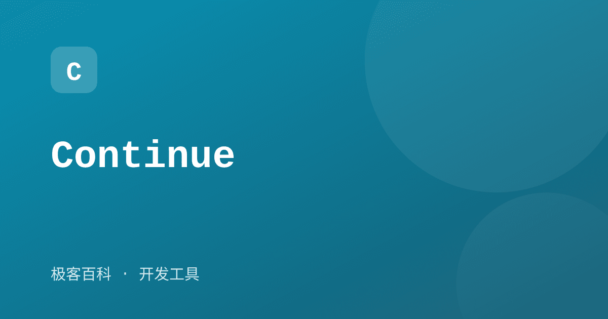 Continue