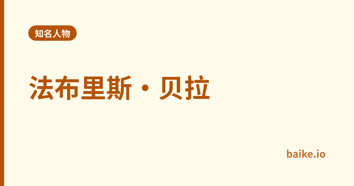 法布里斯·贝拉