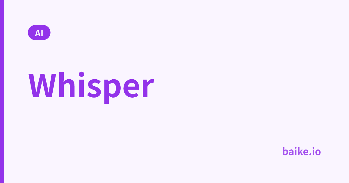 Whisper