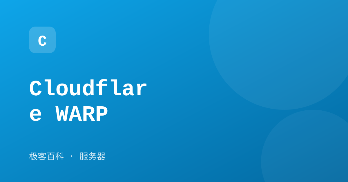 Cloudflare WARP