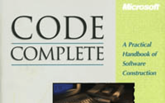 《代码大全》(Code Complete)