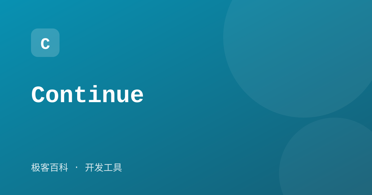 Continue