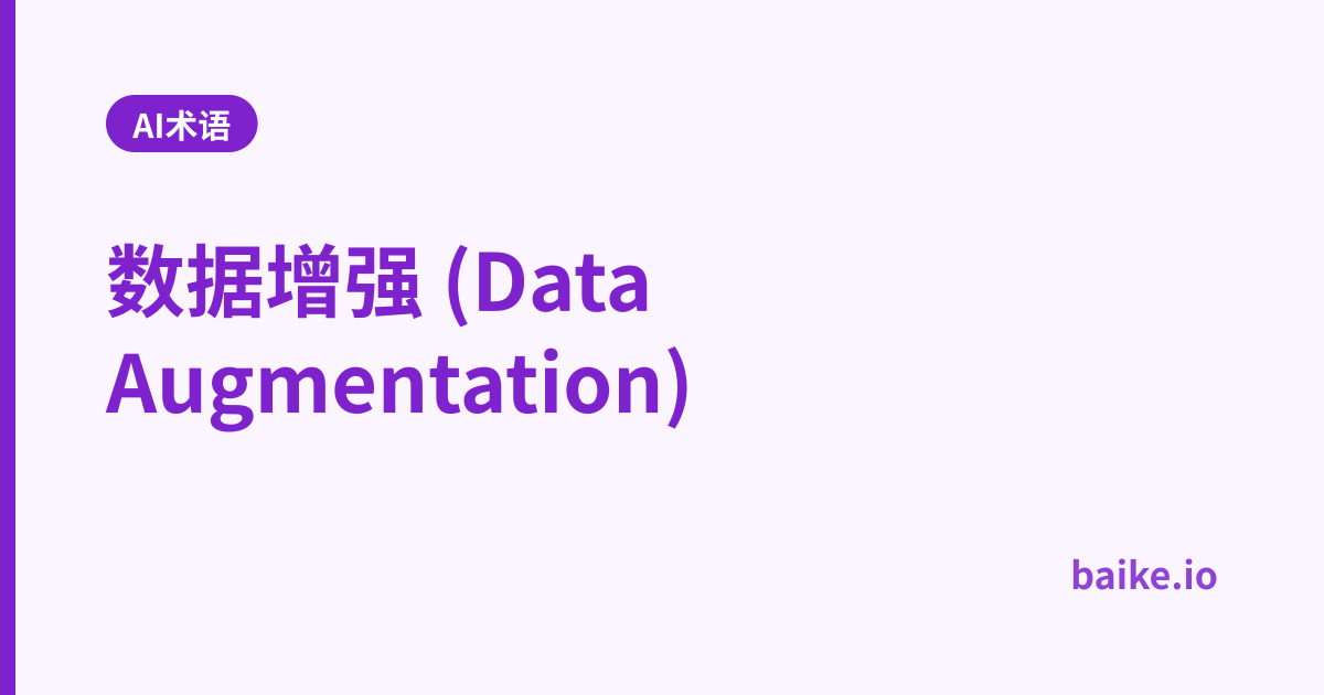 数据增强 (Data Augmentation)