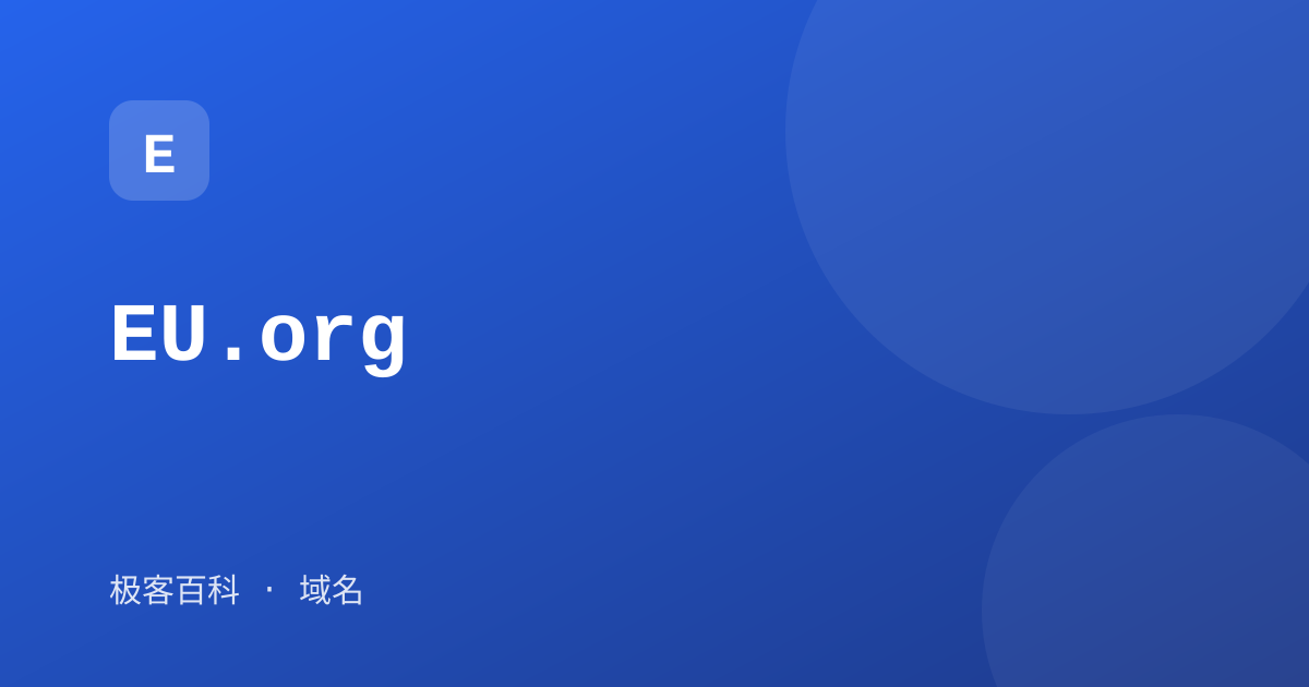 EU.org