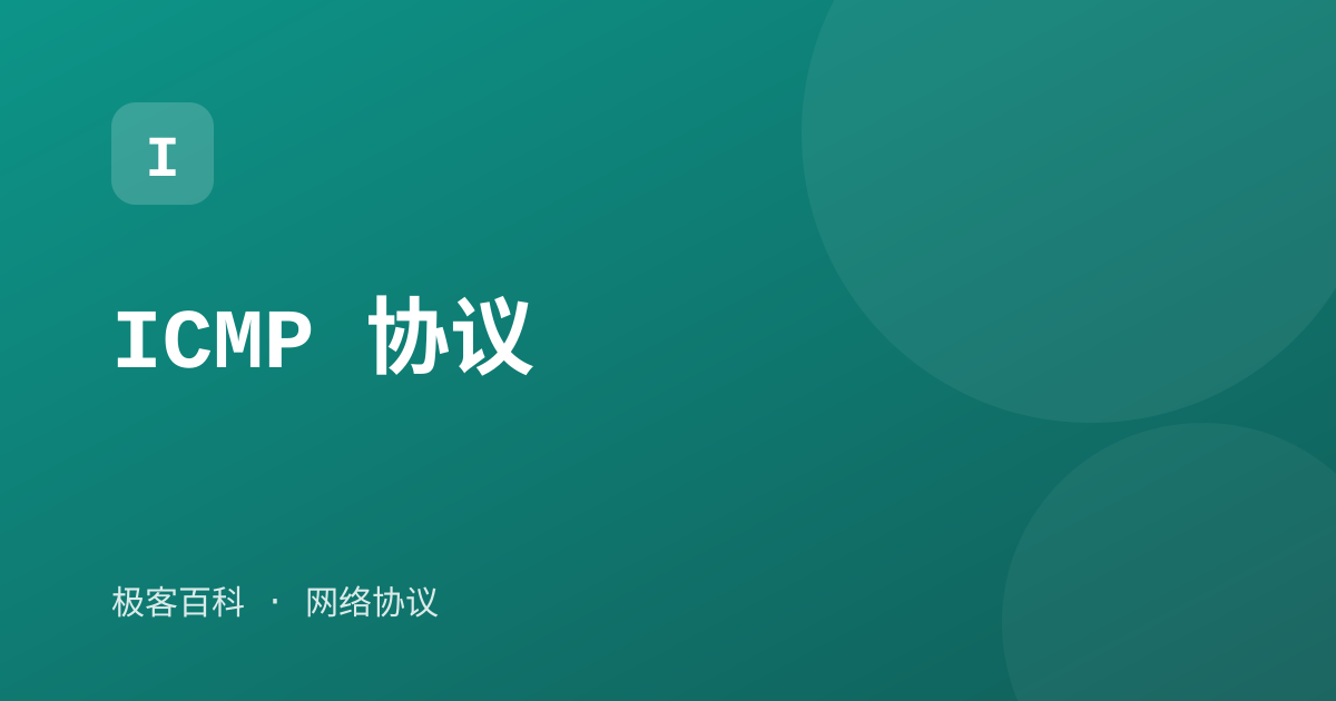ICMP 协议