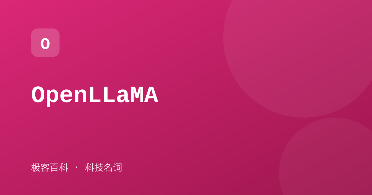 OpenLLaMA