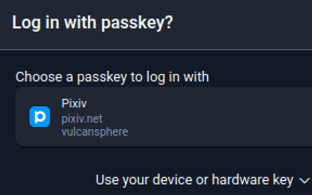 通行密钥(Passkey)