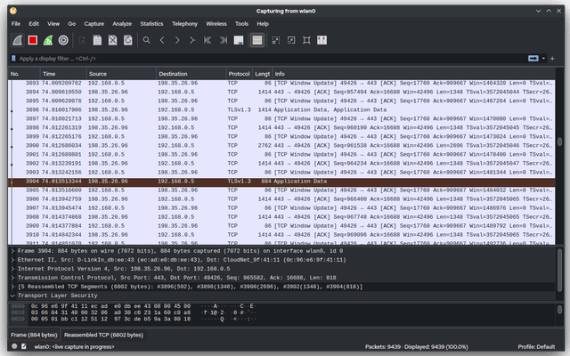 Wireshark（抓包工具）